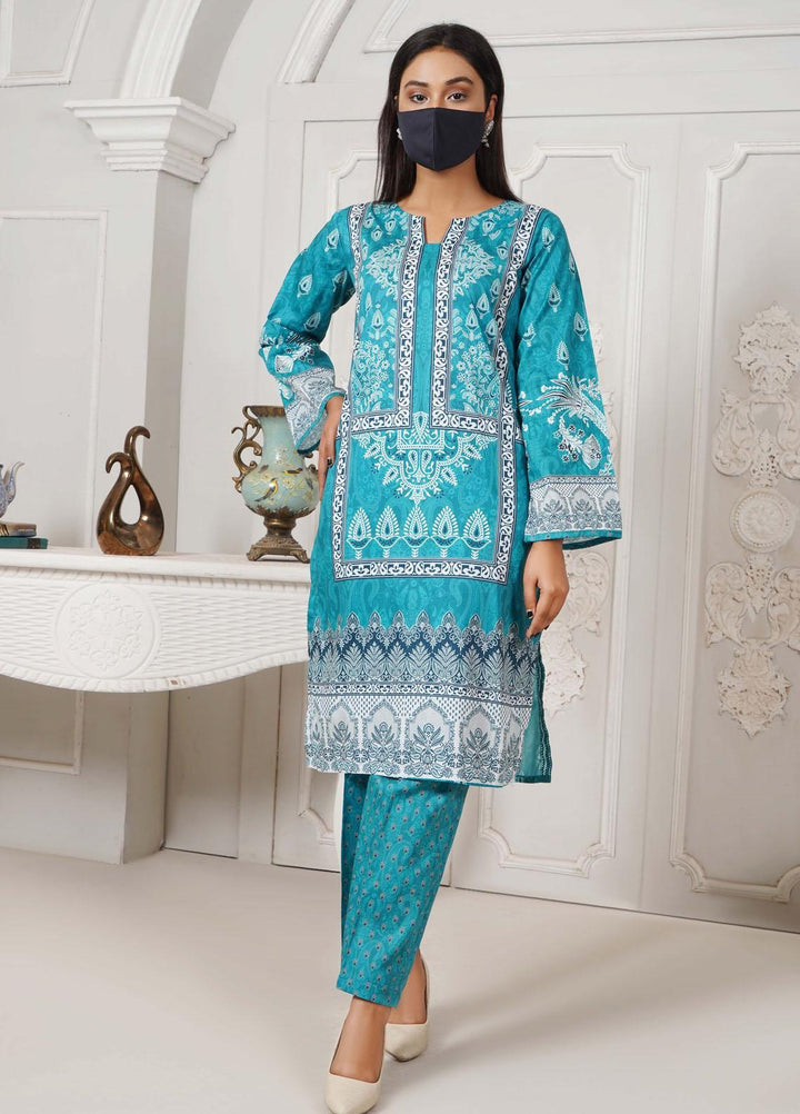Bint-al-Bilaad Casual Pret Printed Lawn 2 Piece Suit BAB23SL 3028