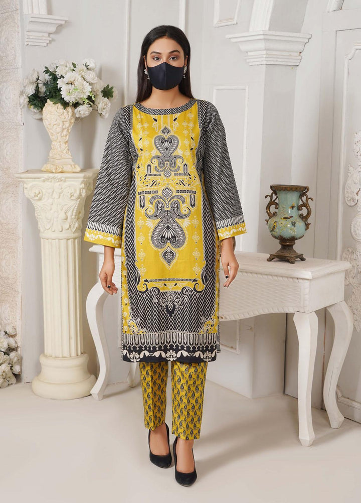 Bint-al-Bilaad Casual Pret Printed Lawn 2 Piece Suit BAB23SL 3030