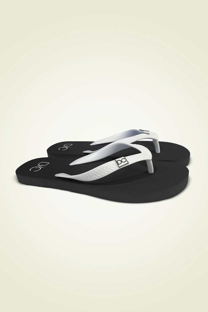 Divinely Crafted Men Flip Flops Black MFF-1225-BLK - Summer Collection