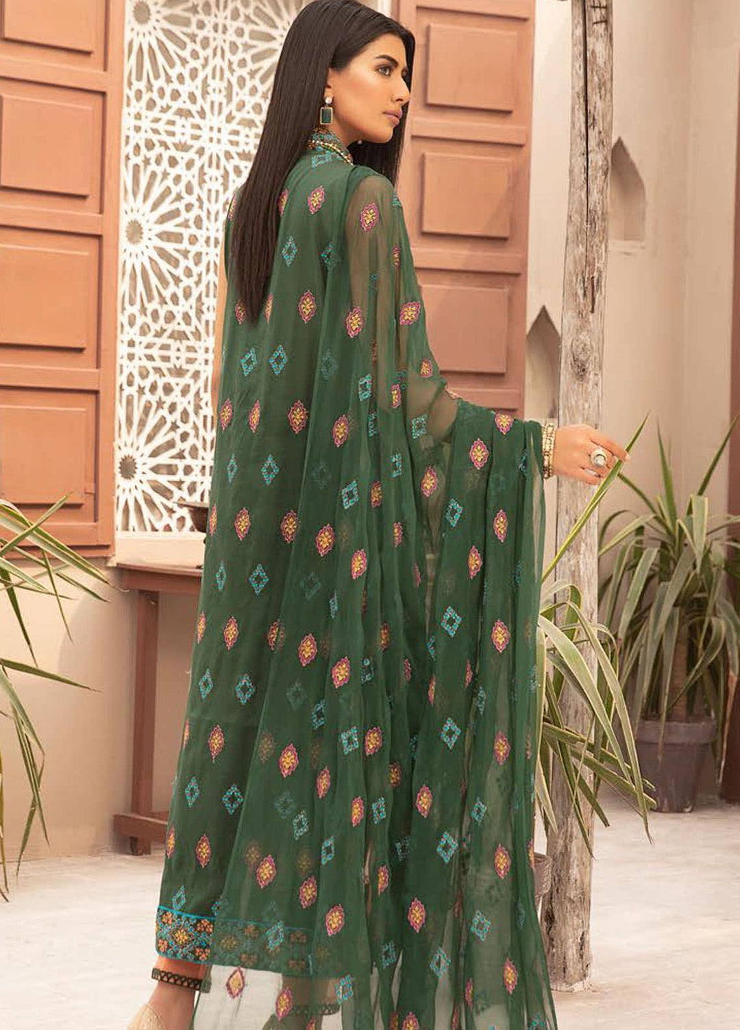 Blossom by Riaz Arts Embroidered Lawn Suits Unstitched 3 Piece RA21BE BL-05 - Summer Collection