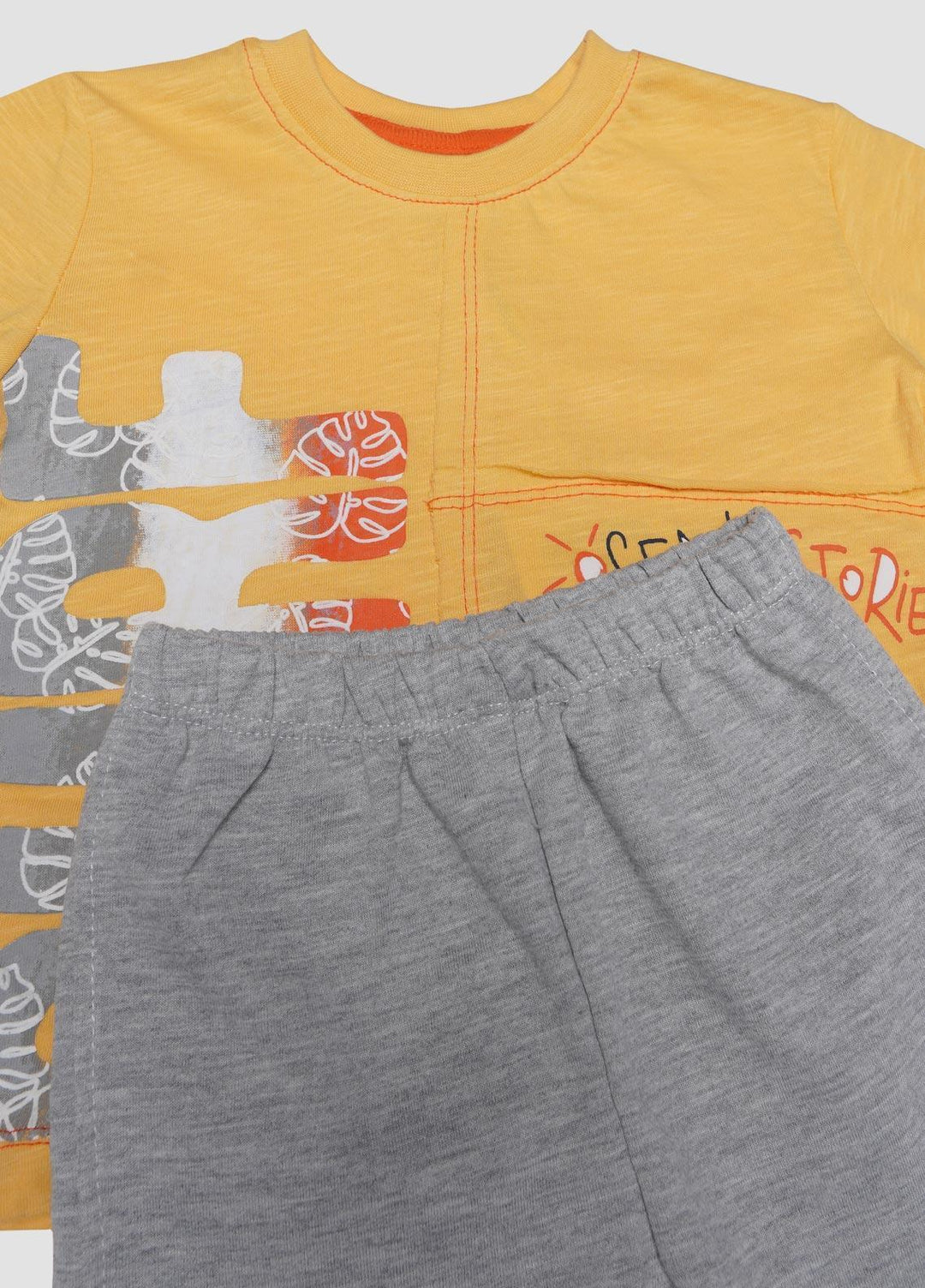 Sanaulla Exclusive Range Cotton Fancy Boys Suits -  133014 Yellow
