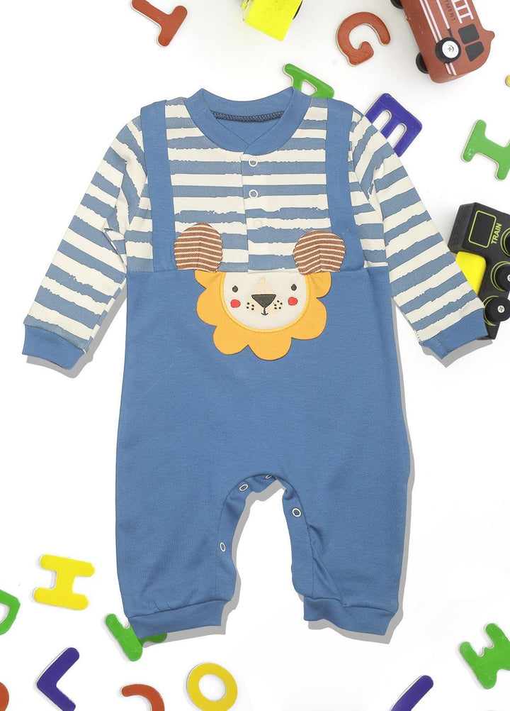 Sanaulla Exclusive Range   Boys Rompers -  332282 Blue