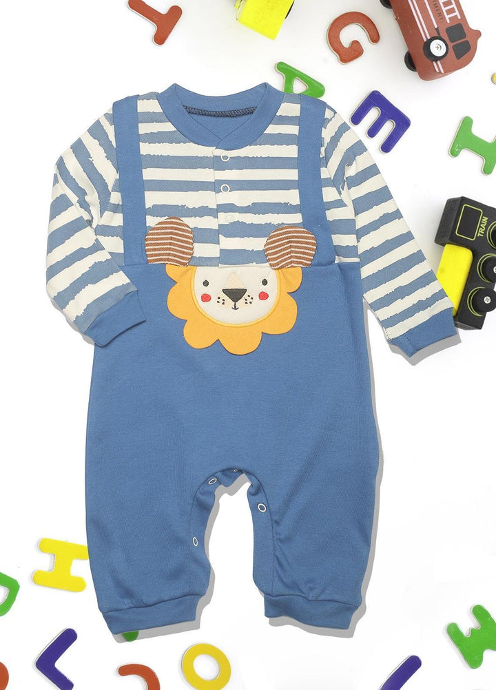 Sanaulla Exclusive Range   Boys Rompers -  332282 Blue