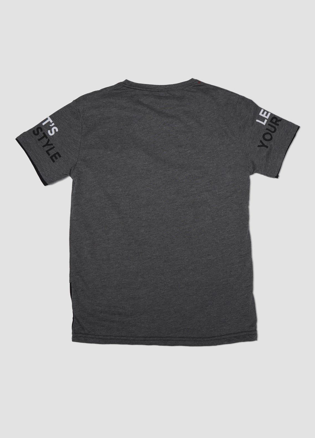 Sanaulla Exclusive Range Cotton Casual Boys T-Shirts -  6792 Grey
