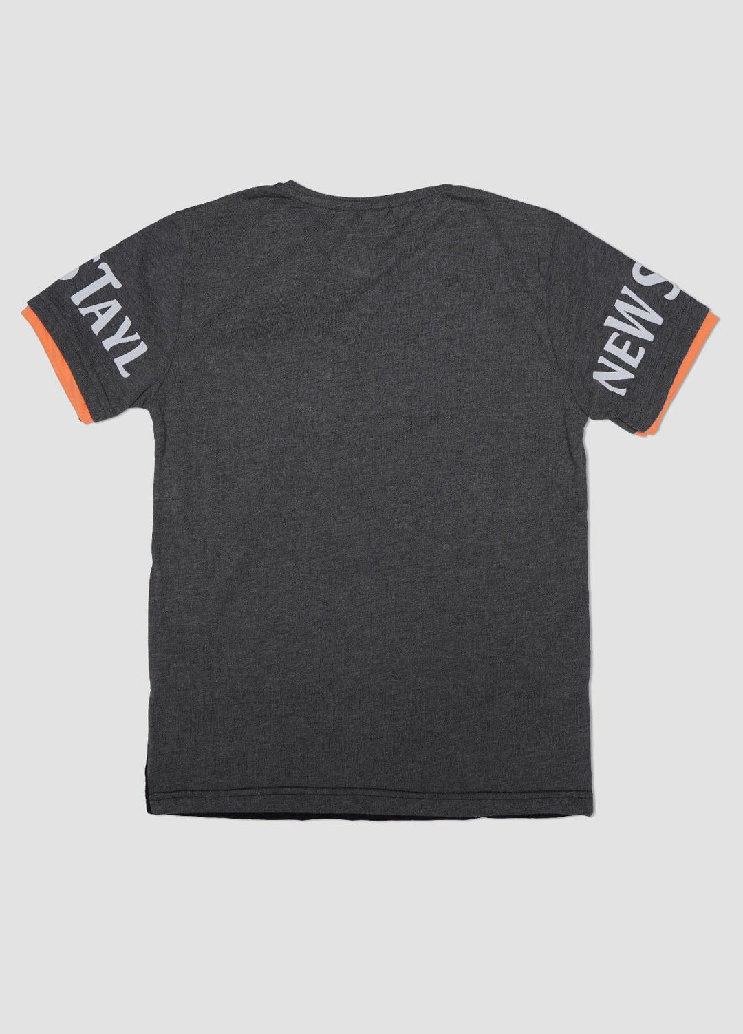Sanaulla Exclusive Range Cotton Casual Boys T-Shirts -  6906 Grey