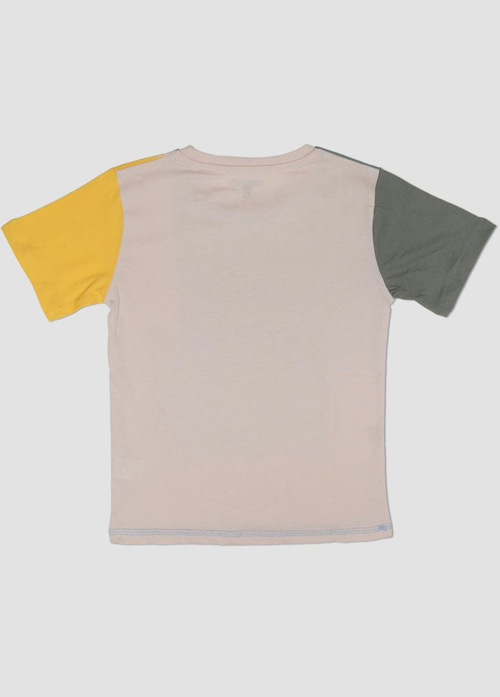 Sanaulla Exclusive Range Cotton Casual T-Shirts for Boys -  7619-3 Multi3