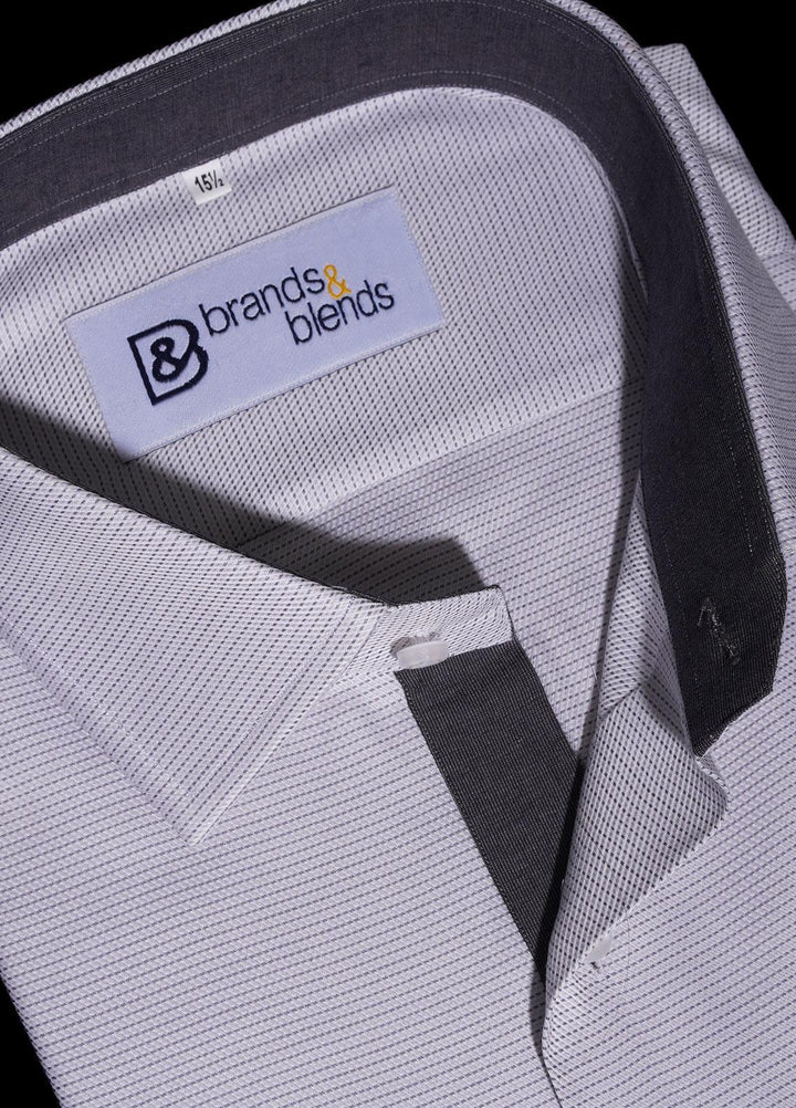 Brands & Blends Cotton Formal Shirts for Men -  Fawn