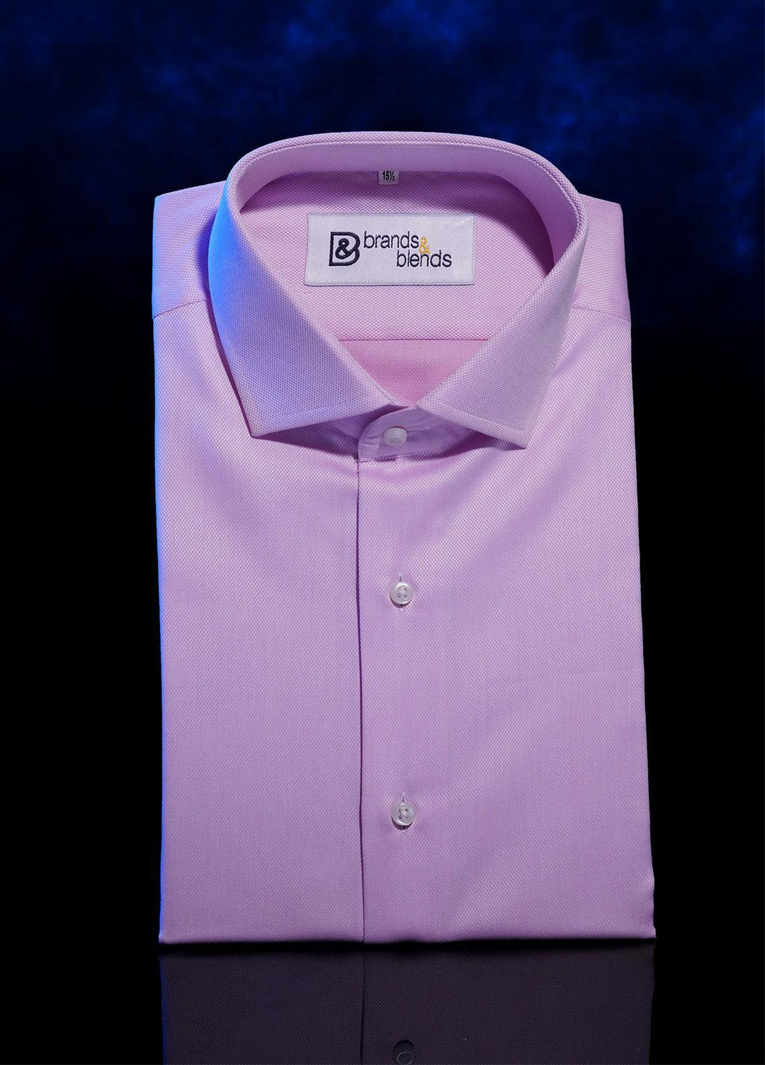 Brands & Blends Cotton Formal Shirts for Men -  Purple7