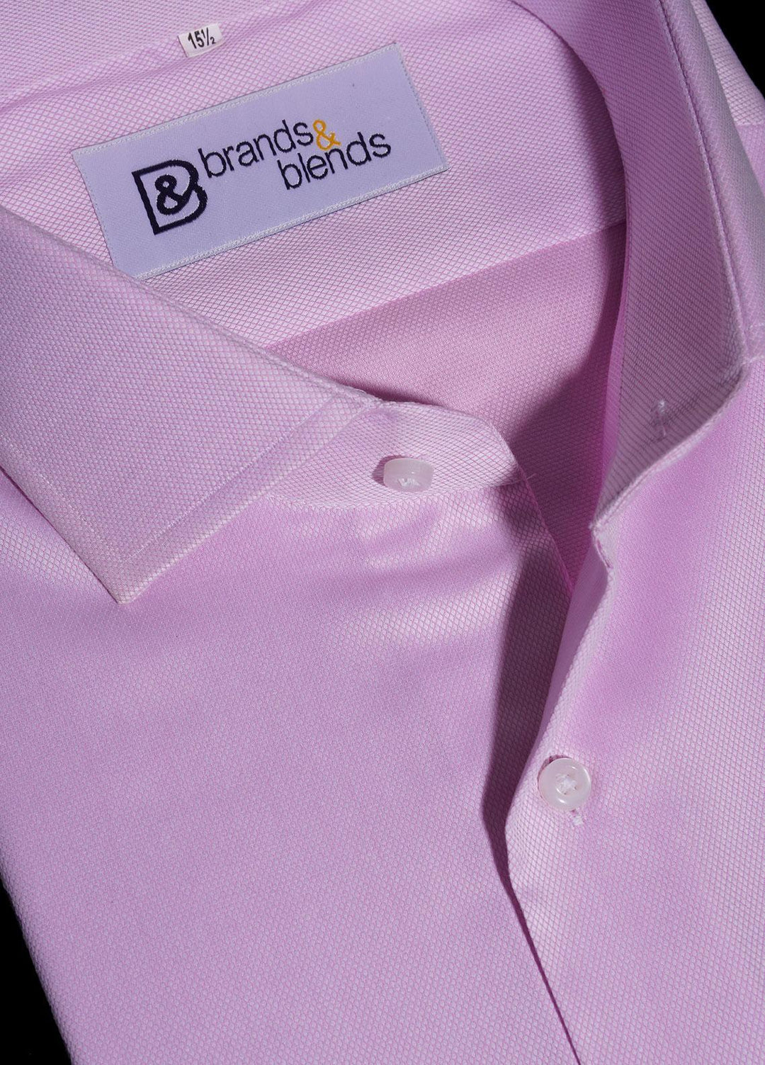 Brands & Blends Cotton Formal Shirts for Men -  Purple7