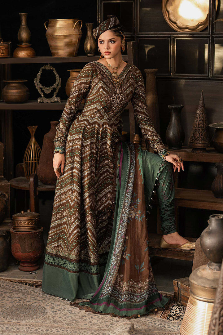 M Prints by Maria B Unstitched Printed Cambric 3 Piece Suit MB26UPC 7A - Casual Collection