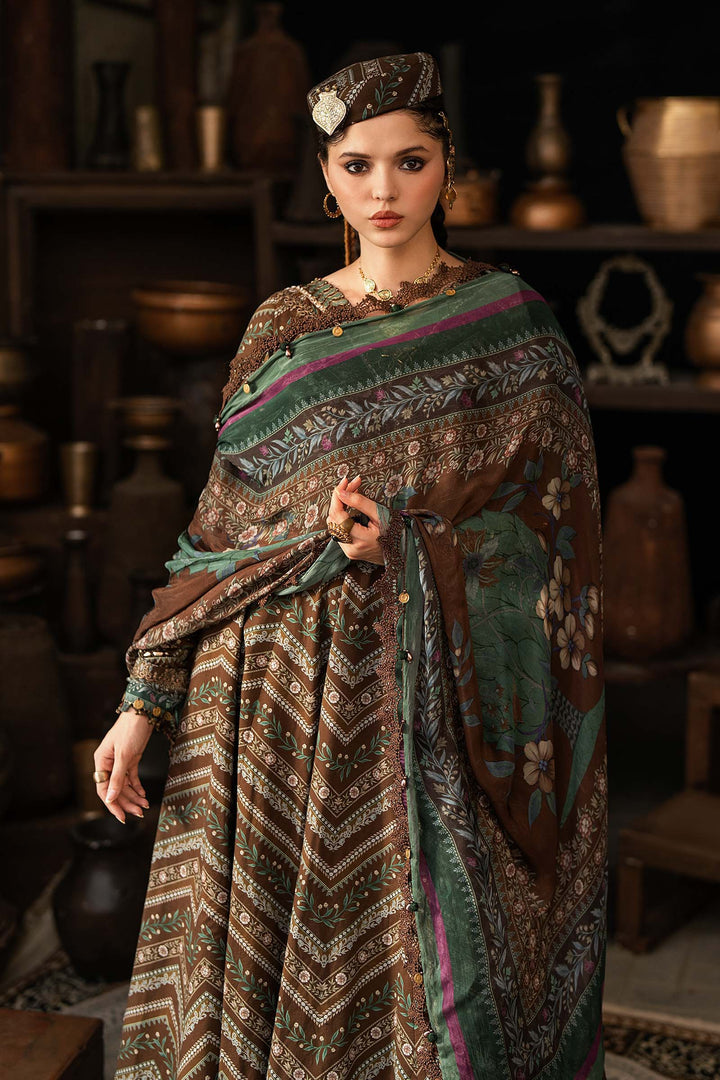 M Prints by Maria B Unstitched Printed Cambric 3 Piece Suit MB26UPC 7A - Casual Collection