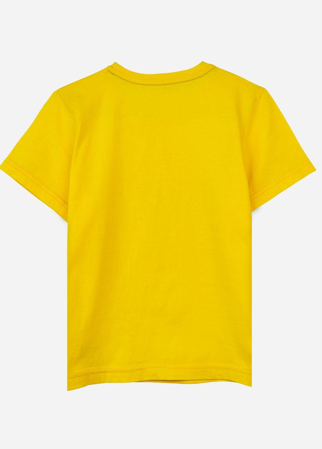 Brumano  Casual T-Shirts for Boys -  Yellow Graphic Printed Casual T-Shirt BRM-JNR-1602