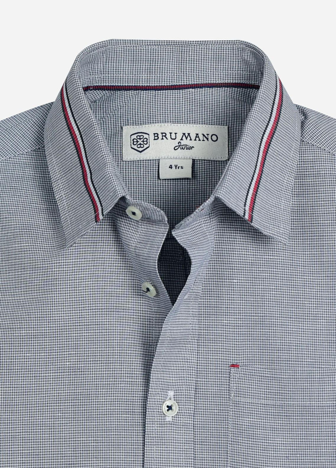 Brumano Cotton  Shirt for Boys -  Junior Half Sleeve Shirt-2201-1523
