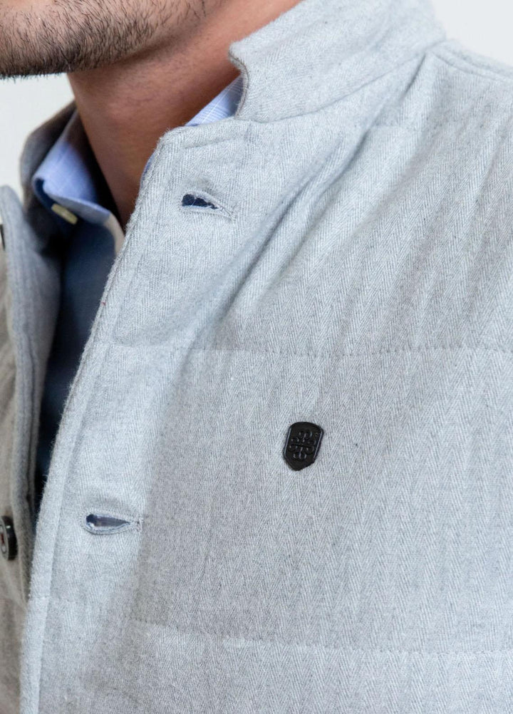 Brumano   Jackets for Men -  BRM-1045 Grey Sleeveless