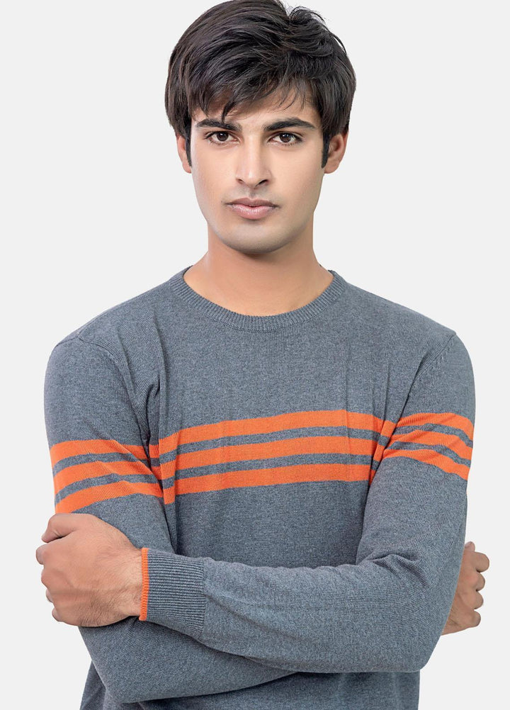 Brumano   Sweaters for Men -  CN-156 Grey