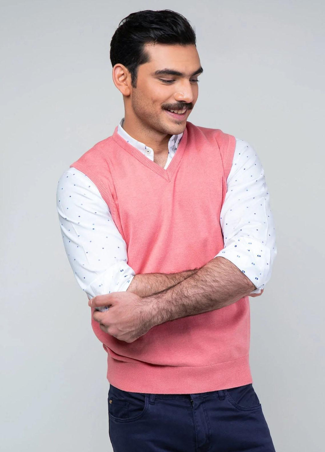 Brumano   Sweaters for Men -  SL-011 Pink