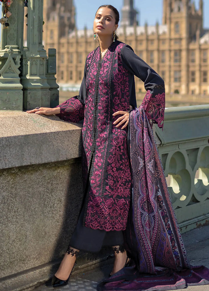 Carnation By Rang Rasiya Embroidered Karandi Suit Unstitched 3 Piece RR24CE D-11 Emily - Winter Collection