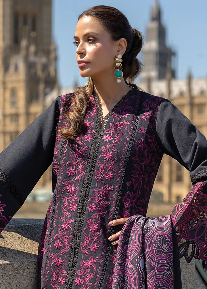 Carnation By Rang Rasiya Embroidered Karandi Suit Unstitched 3 Piece RR24CE D-11 Emily - Winter Collection