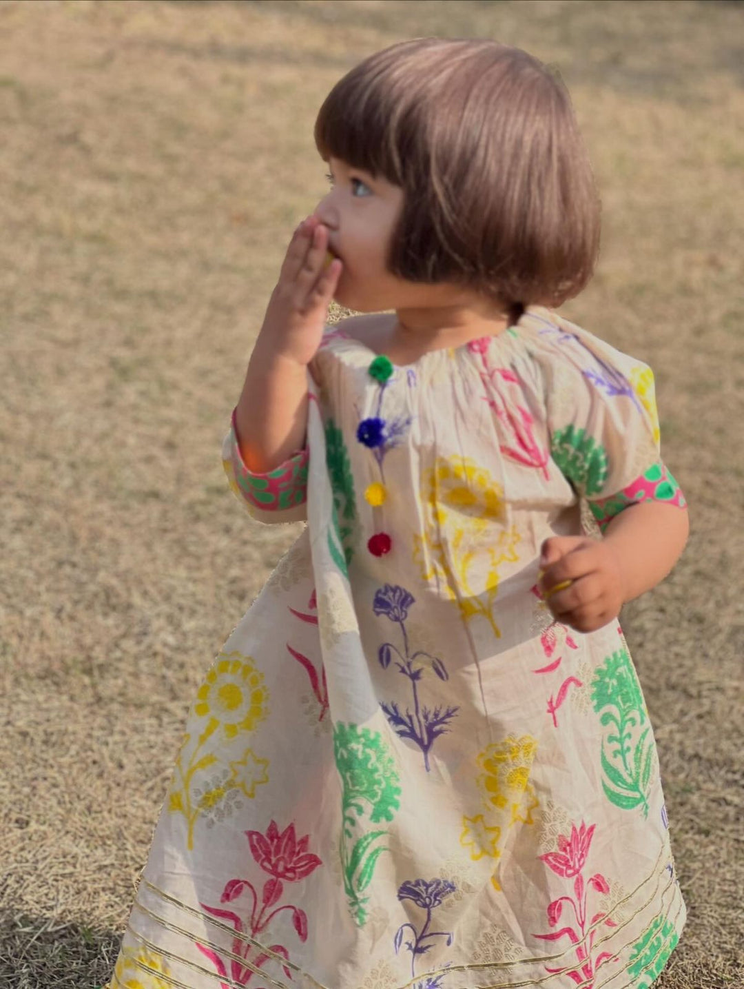 Urban Cut Girls RTW Embroidered Cotton 1 Piece Suit C-K0010 Casual Collection
