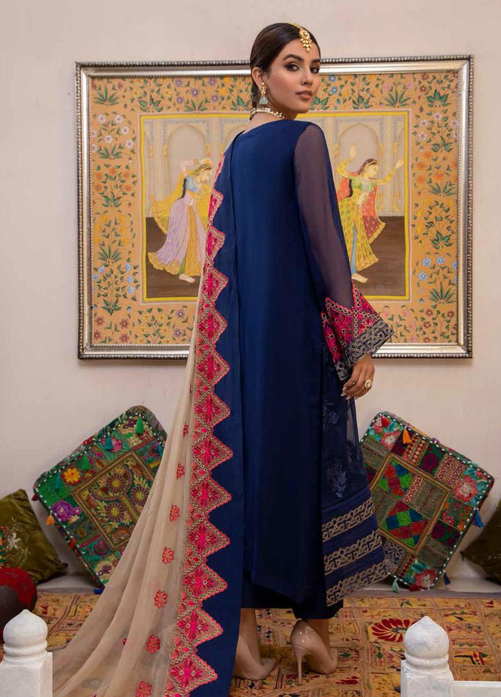 Celine By Charizma Embroidered Chiffon Suits Unstitched 3 Piece CRZ21CC CCE-04 - Luxury Collection