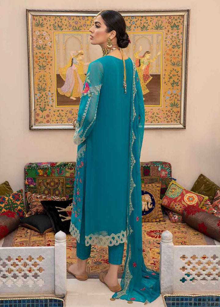 Celine By Charizma Embroidered Chiffon Suits Unstitched 3 Piece CRZ21CC CCE-07 - Luxury Collection