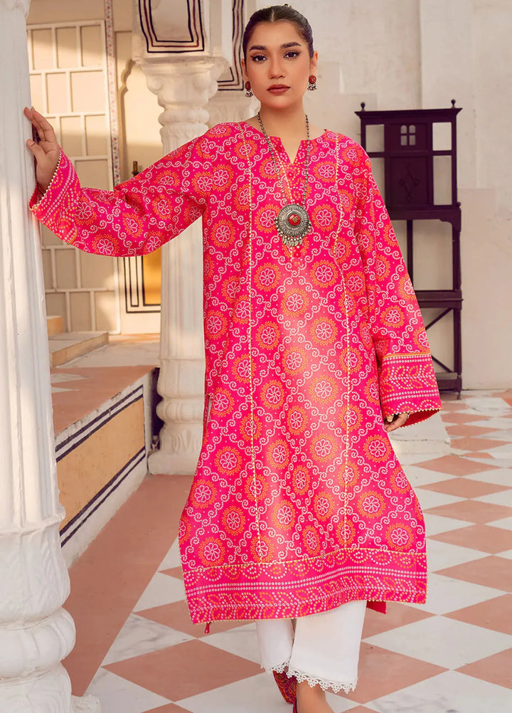 Chandan Nagri Pret Printed Lawn Kurti Nargis