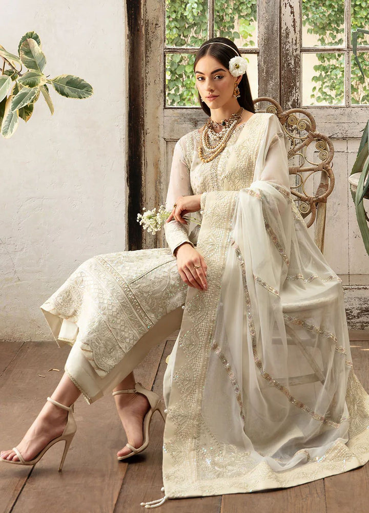 Chant D lAmour by Gulaal Embroidered Chiffon Suits Unstitched 4 Piece GL24CD D-04 Asteria - Luxury Collection