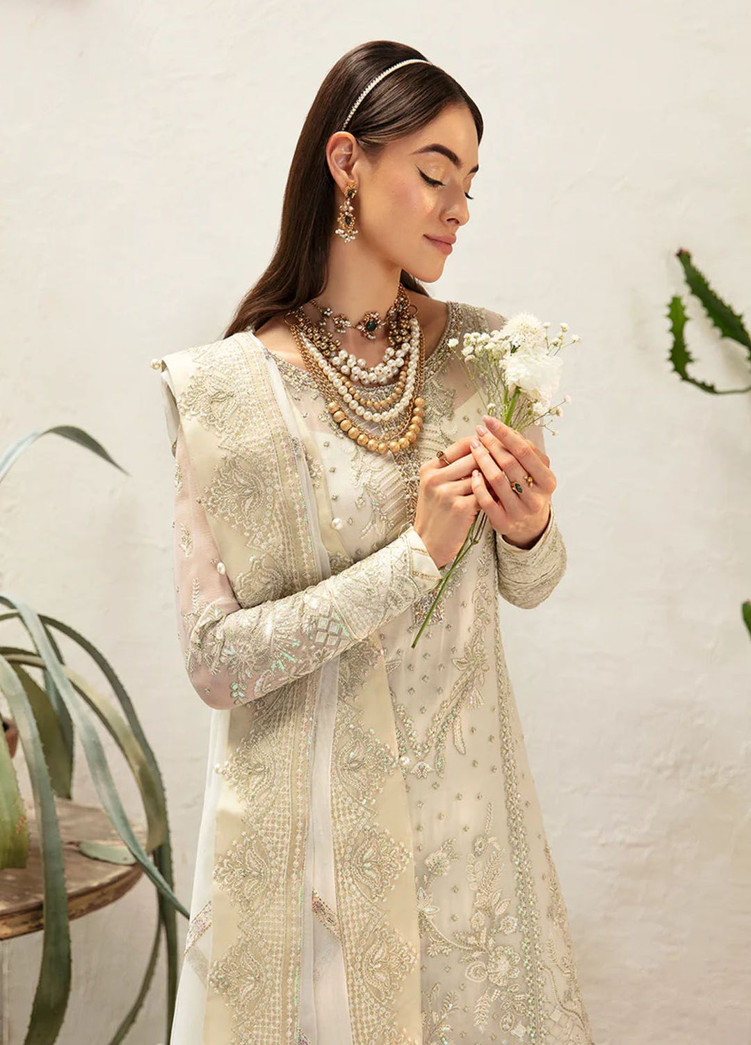 Chant D lAmour by Gulaal Embroidered Chiffon Suits Unstitched 4 Piece GL24CD D-04 Asteria - Luxury Collection