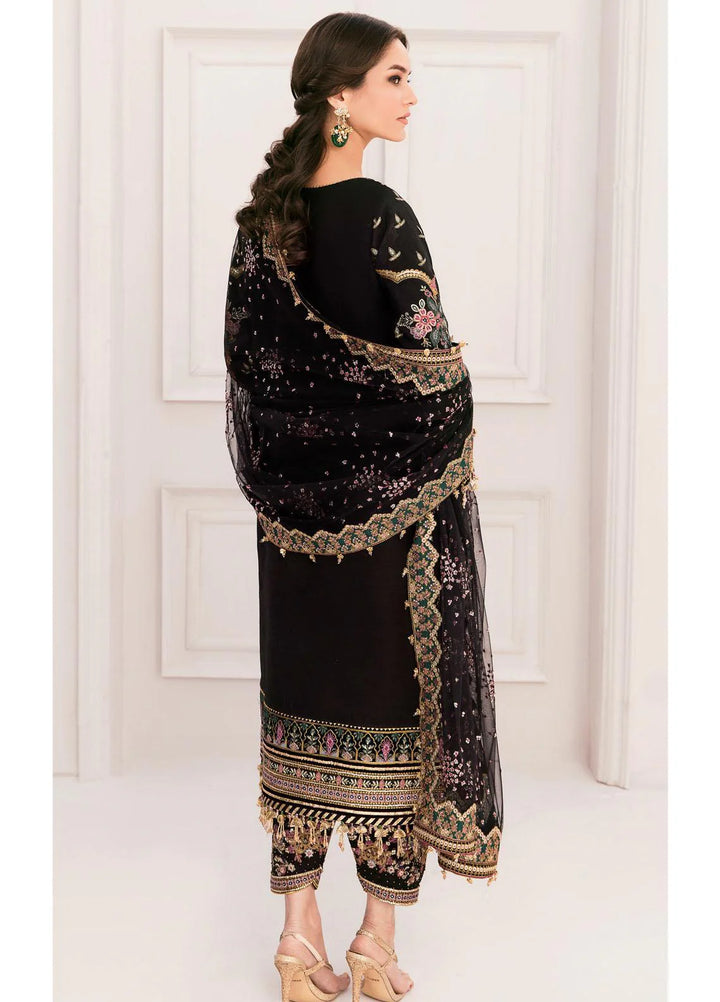 Chantelle by Baroque Unstitched Embroidered Raw Silk 3 Piece Suit BQ26UFC BQU-CH11-D04 - Festive Collection