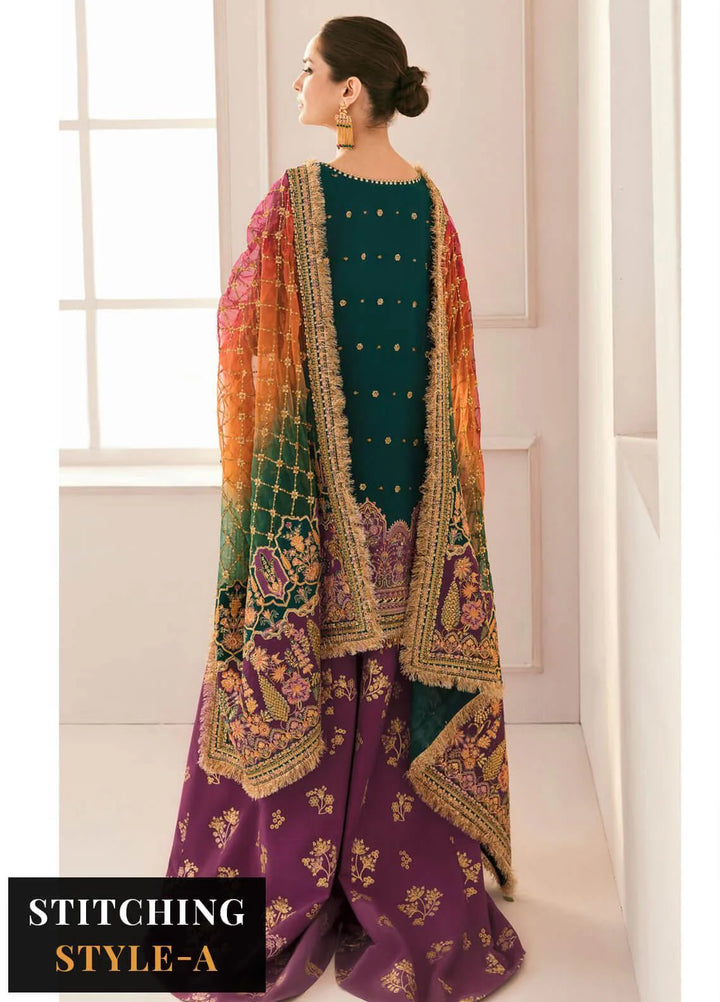 Chantelle by Baroque Unstitched Embroidered Chiffon 3 Piece Suit BQ26UFC BQU-CH11-D06 - Festive Collection