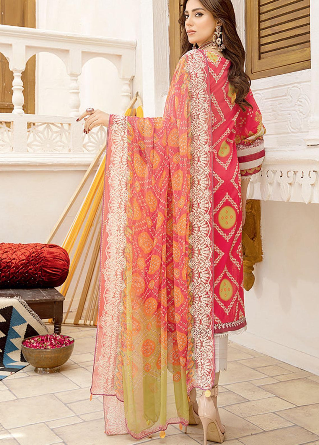 Aniiq Chunri By Charizma Printed Lawn Suits Unstitched 3 Piece CRZ21AC 01 - Summer Collection