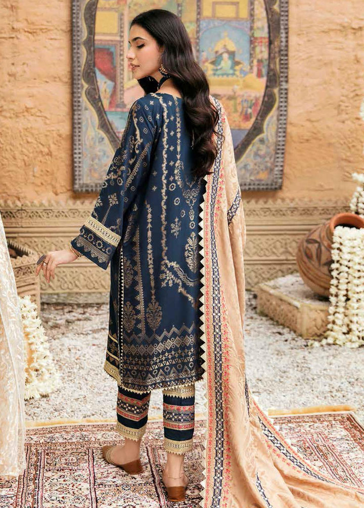 Bunnat By Charizma Embroidered Linen Suits Unstitched 3 Piece CRZ22B CB-05 - Winter Collection