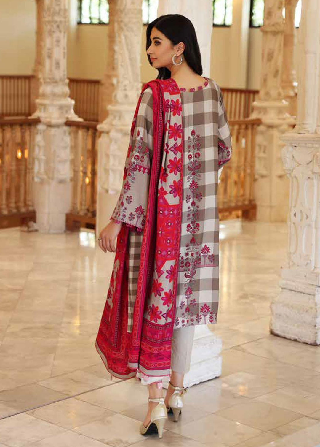 C-Prints By Charizma Printed Marina Suits Unstitched 3 Piece CRZ22FW CPW 09 - Winter Collection