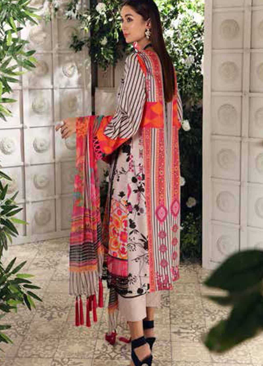 Charizma Printed Lawn Suits Unstitched 3 Piece CRZ21CP-5 CP-55 - Summer Collection