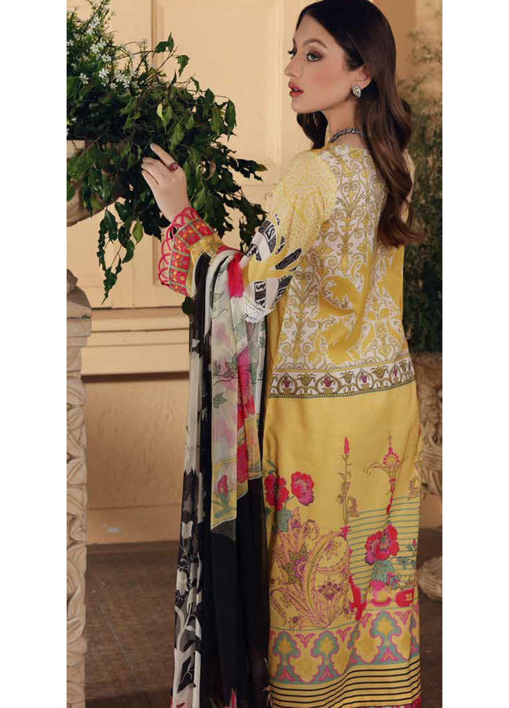 Charizma Printed Lawn Suits Unstitched 3 Piece CRZ21CP-5 CP-58 - Summer Collection