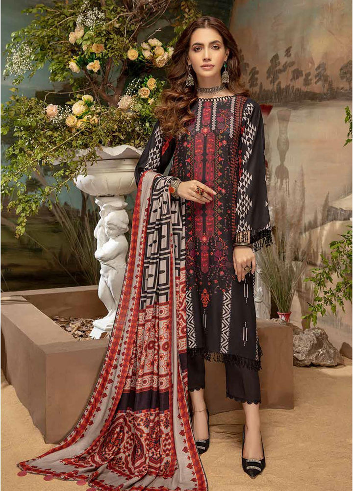 Charizma Embroidered Kotail Suits Unstitched 3 Piece CRZ21CK CPW-12 - Winter Collection