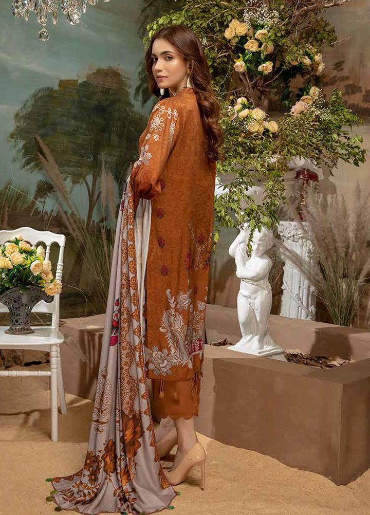 Charizma Embroidered Kotail Suits Unstitched 3 Piece CRZ21CK CPW-13 - Winter Collection