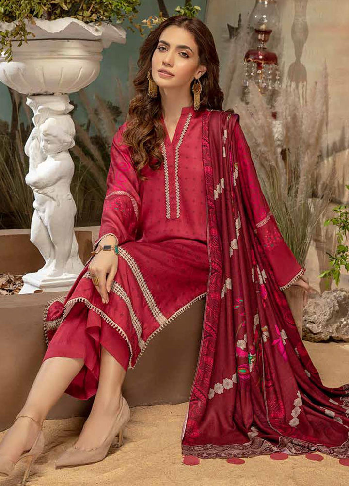 Charizma Embroidered Kotail Suits Unstitched 3 Piece CRZ21CK CPW-14 - Winter Collection