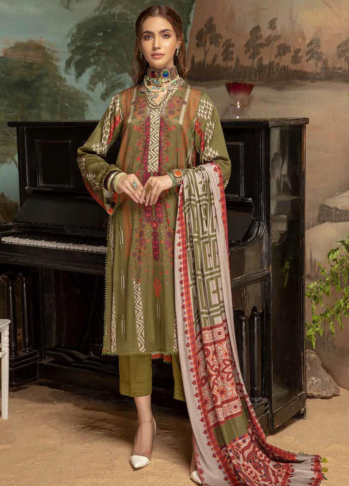 Charizma Embroidered Kotail Suits Unstitched 3 Piece CRZ21CK CPW-15 - Winter Collection