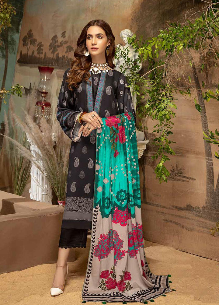 Charizma Embroidered Kotail Suits Unstitched 3 Piece CRZ21CK CPW-16 - Winter Collection