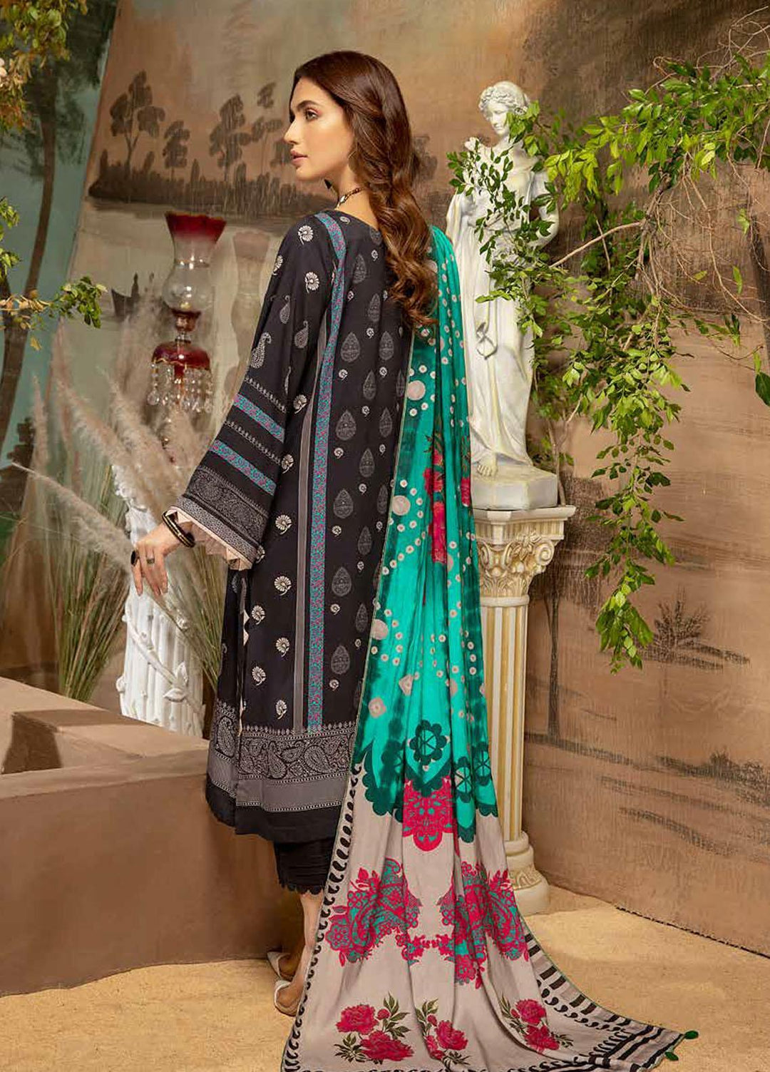 Charizma Embroidered Kotail Suits Unstitched 3 Piece CRZ21CK CPW-16 - Winter Collection