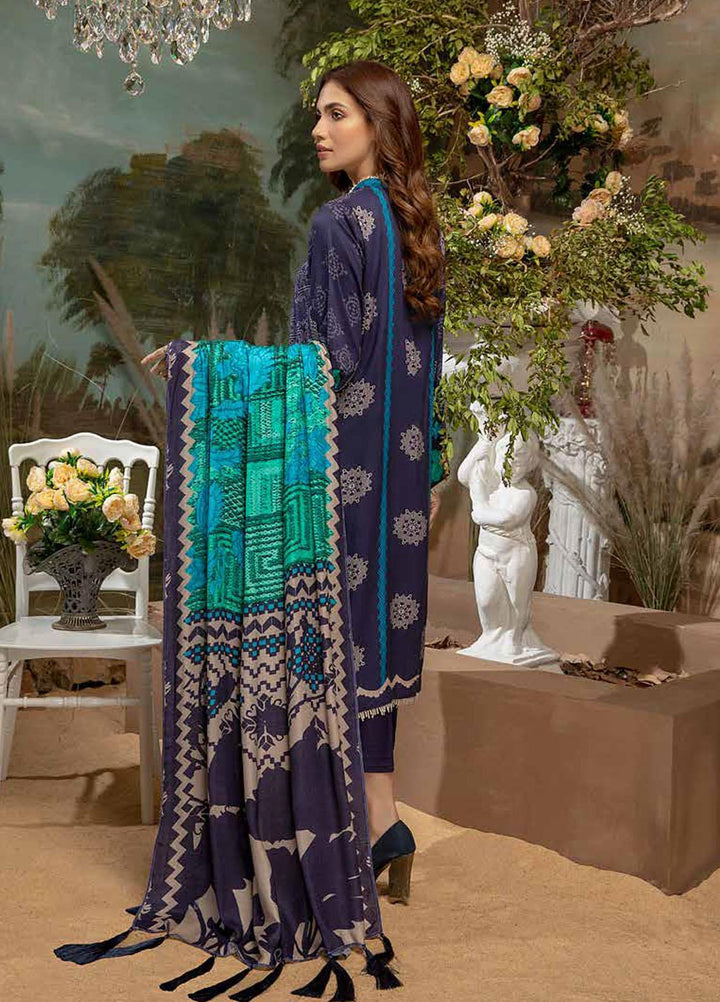 Charizma Embroidered Kotail Suits Unstitched 3 Piece CRZ21CK CPW-18 - Winter Collection