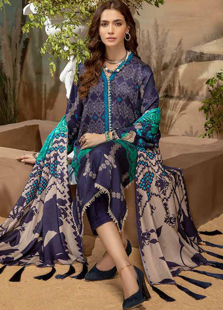 Charizma Embroidered Kotail Suits Unstitched 3 Piece CRZ21CK CPW-18 - Winter Collection