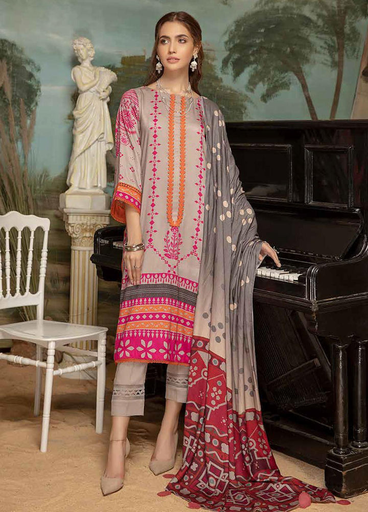 Charizma Embroidered Kotail Suits Unstitched 3 Piece CRZ21CK CPW-19 - Winter Collection