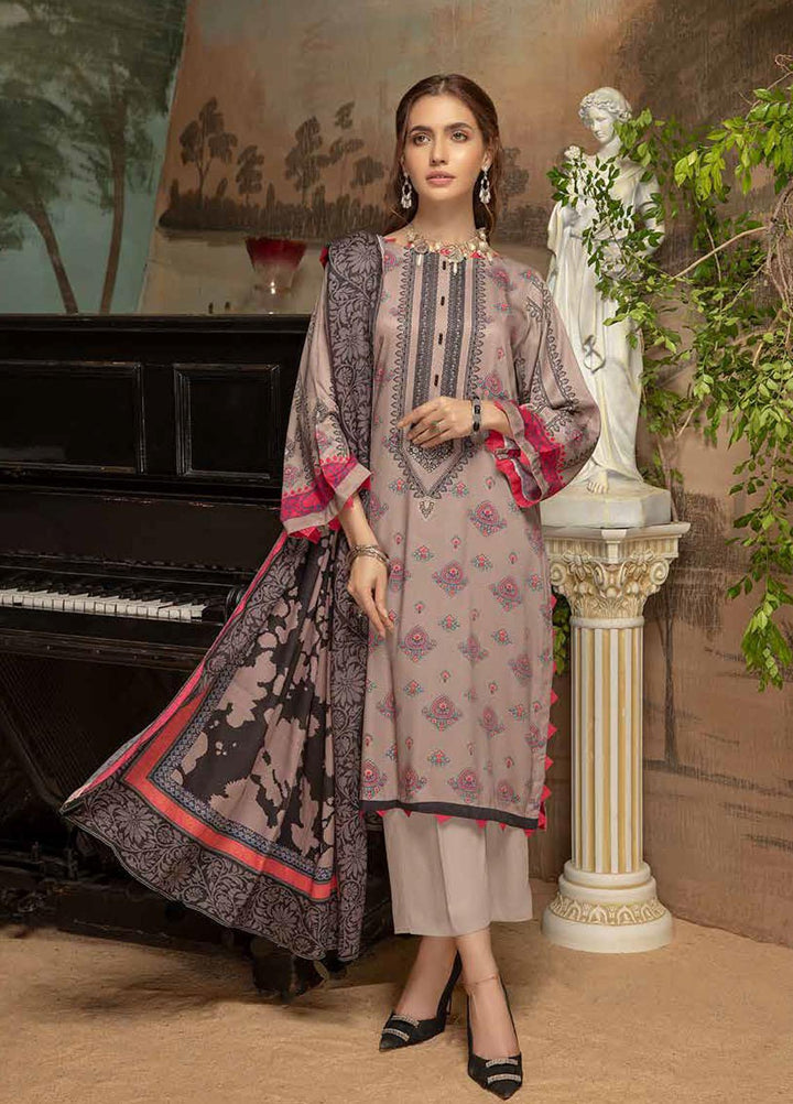 Charizma Embroidered Kotail Suits Unstitched 3 Piece CRZ21CK CPW-21 - Winter Collection