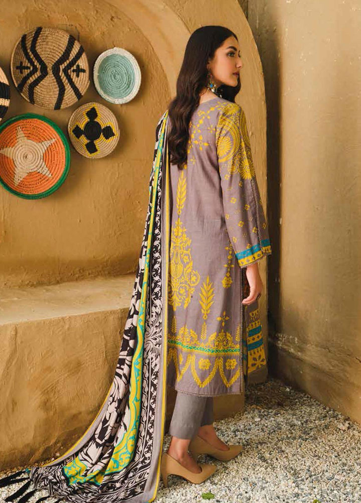 Charizma Printed Khaddar Suits Unstitched 3 Piece CRZ21CS CPW-25 - Winter Collection