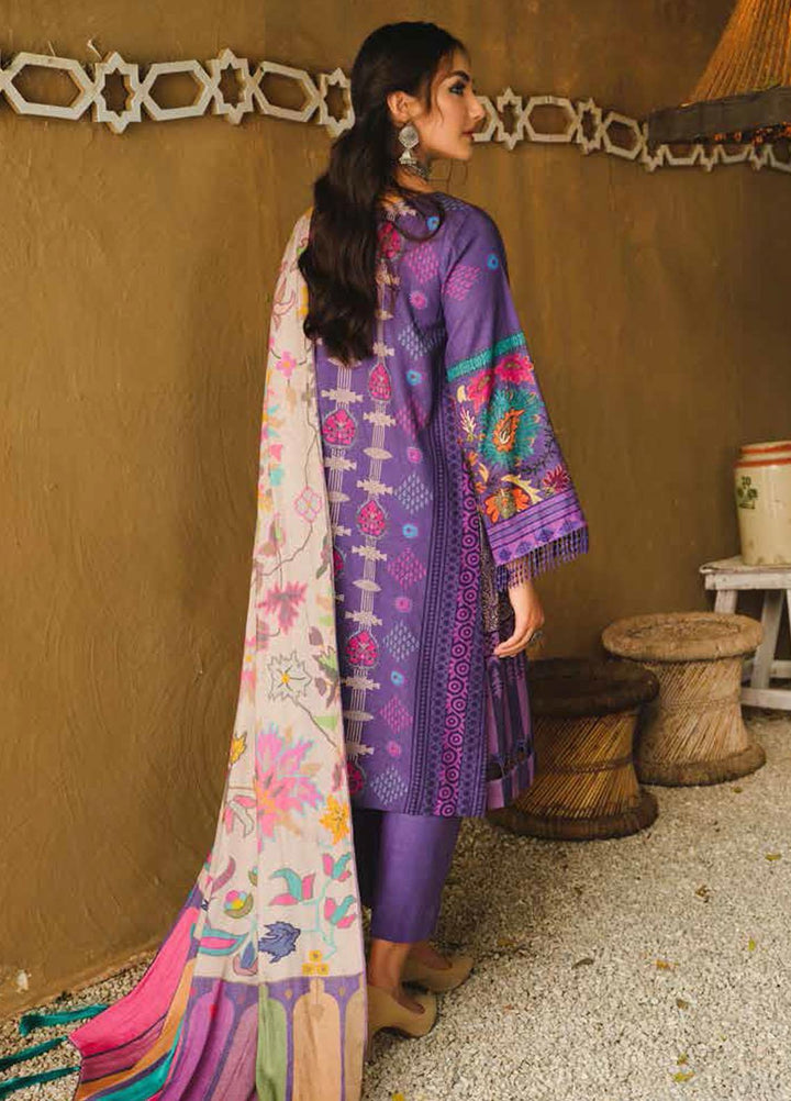 Charizma Printed Khaddar Suits Unstitched 3 Piece CRZ21CS CPW-28 - Winter Collection