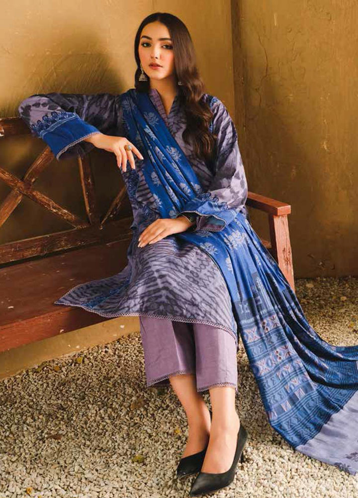 Charizma Printed Khaddar Suits Unstitched 3 Piece CRZ21CS CPW-30 - Winter Collection