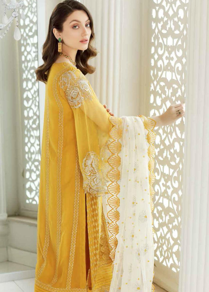 Chimmer By Charizma Embroidered Chiffon Suits Unstitched 3 Piece CRZ21-C5 33 - Luxury Collection