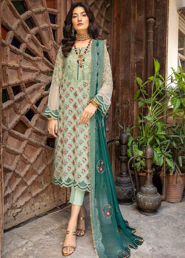 Charizma Embroidered Chiffon Suits Unstitched 3 Piece CRZ21-C6 CHM-39 - Festive Collection